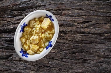 Doğal kolajen masada kapsayıcısında katı hal