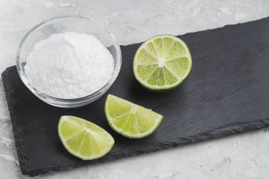 pişirme soda ve limon