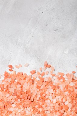 Himalaya pembe tuzu masada, yakın plan görüntüsü.