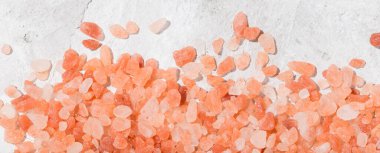 Himalaya pembe tuzu masada, yakın plan görüntüsü.