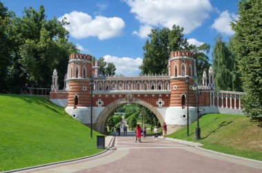 Moskova, Rusya - 9 Ağustos 2017: Devlet tarihi ve Mimari Müzesi-rezerv 