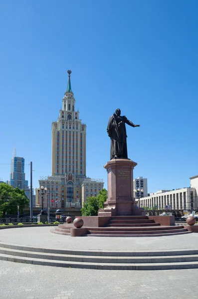 Moscou Russie Mai 2018 Place Komsomolskaïa Monument Pavel Petrovitch Melnikov — Photo