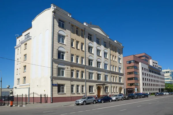 Moscú Rusia Mayo 2018 Shchepkin Street Edificio Administrativo Oficinas — Foto de Stock