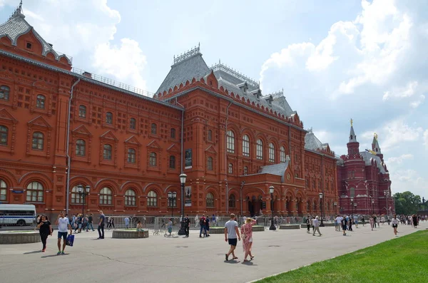 Moscow Russia July 2018 Revolution Square Museum Patriotic War 1812 — Stock Photo, Image