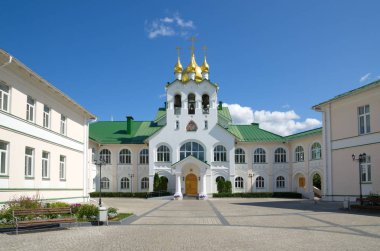 Epiphany eski Golutvin erkek manastır. Kolomna Theological Seminary üç yetkili Kilisesi. Kolomna, Rusya Federasyonu