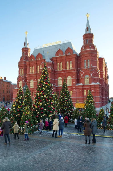 Moskova, Rusya - 9 Ocak 2018: Festivali 