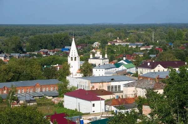 Weergave Van Stad Gorochovets Chistye Klooster Vladimir Regio Rusland — Stockfoto