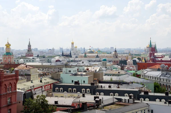 Vue Estivale Ville Moscou Depuis Plate Forme Observation Magasin Central — Photo