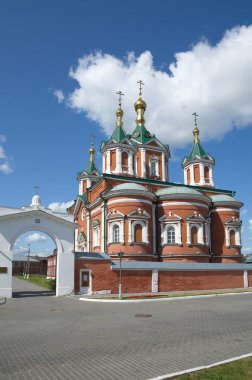 Holy Cross varsayım Brusensky Manastırı, Kolomna, Moscow region, Rusya Federasyonu, yüceltme Katedrali