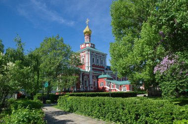 Kilise Novodevichy Manastırı, Moskova, Rusya, Kutsal Bakire Meryem Varsayım