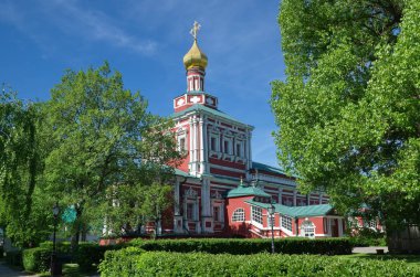 Moskova, Rusya Novodevichy Manastırı. Kilise Meryem Varsayım 