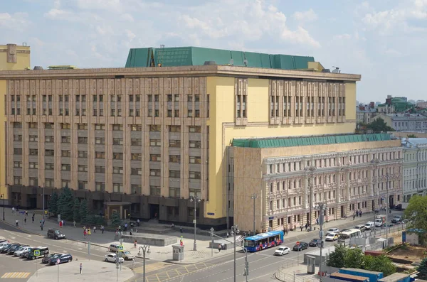 Moskva Rusko Července 2018 Pohled Budovu Bezpečnosti Informací Centrum Fsb — Stock fotografie