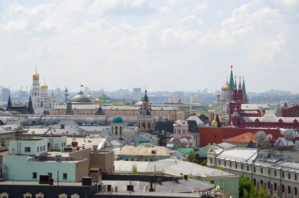 Vue Moscou Depuis Plate Forme Observation Magasin Central Pour Enfants — Photo