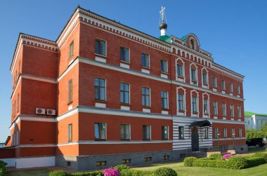 Chersonese Şehitler Spaso-Preobrazhensky Manastırı kardeşçe askerdeki Kilisesi. Murom City, Vladimir Bölgesi, Rusya Federasyonu