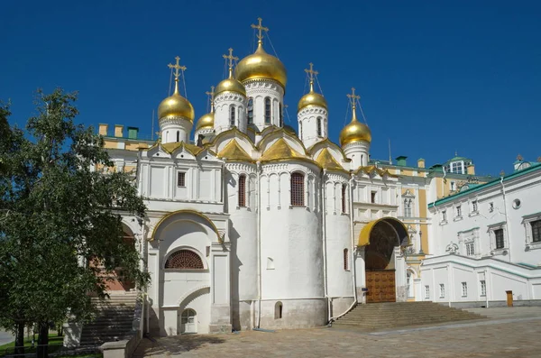 Verkündigungskathedrale Auf Dem Domplatz Des Moskauer Kreml Russland Erbaut 1484 — Stockfoto