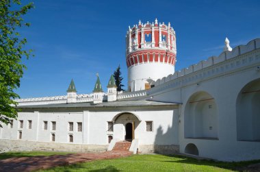 Naprudnaya Tower Novodevichy manastır, Moskova, Rusya