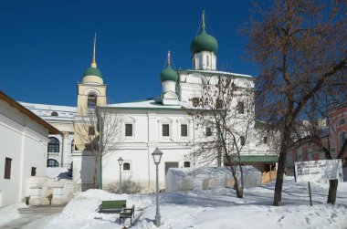 Eski İngilizce mahkeme. Moskova, Rusya Varvarka sokakta mübarek Maximus Kilisesi