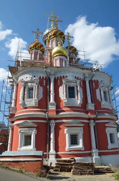 Église Cathédrale Sainte Vierge Rozhdestvenskaya Stroganovskaya Nijni Novgorod Russie — Photo