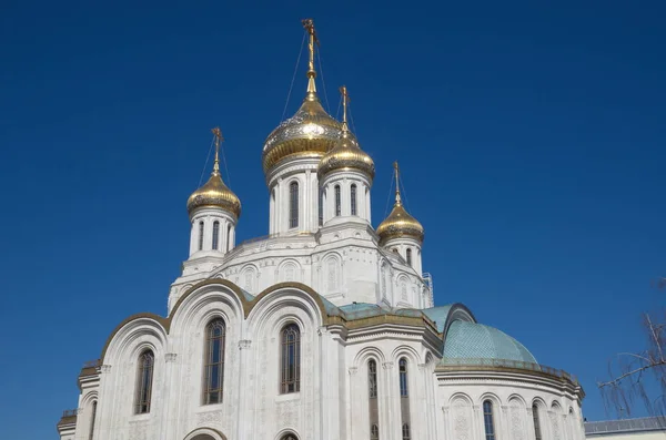 Sretensky Kloster Moskau Russland Kirche Der Neuen Märtyrer Und Bekenner — Stockfoto