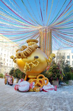 Moskova, Rusya - 2 Mart 2019: Festivali 