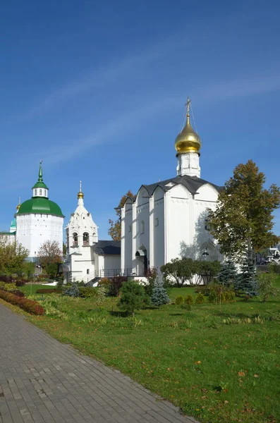 Piatnitskoe Compuesto Santísima Trinidad Sergio Lavra Sergiev Posad Región Moscú —  Fotos de Stock