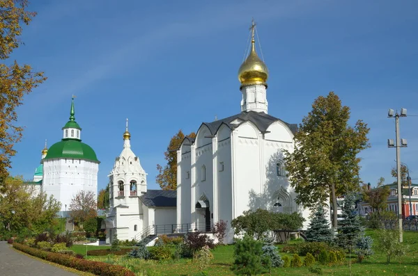 Kyrkan Införandet Jungfru Maria Templet Fållen Och Templet Namn Sankt — Stockfoto