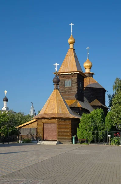 Chiesa San Sergio Radonezh Nel Convento Della Santissima Trinità Città — Foto Stock