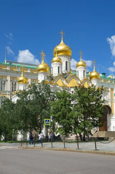 Москва Росія Липня 2017 Благовіщенський Собор Московському Кремлі — стокове фото