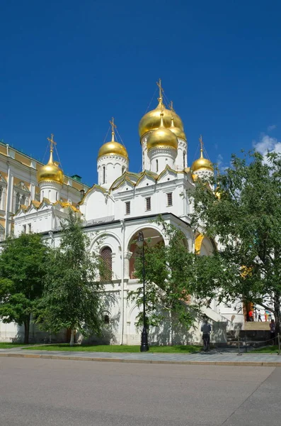 Verkündigungskathedrale Moskauer Kreml Russland — Stockfoto