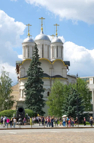 Moscow Russia July 2017 View Ivanovskaya Square Church Twelve Apostles — Stock Photo, Image