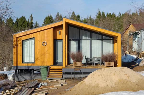 Neu Gebautes Landhaus — Stockfoto