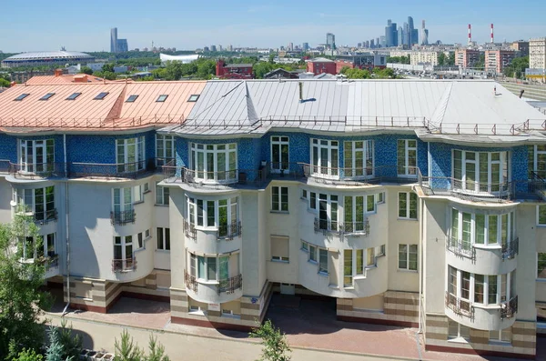 Mosca Russia Giugno 2018 Complesso Residenziale Élite Green Hills Sull — Foto Stock