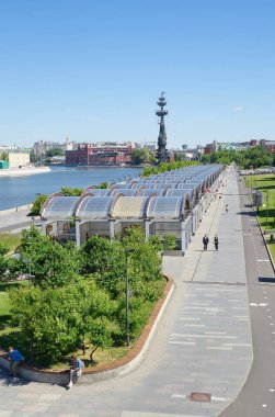 Moskova, Rusya - 15 Haziran 2018: Kırım setinin yaz görünümü