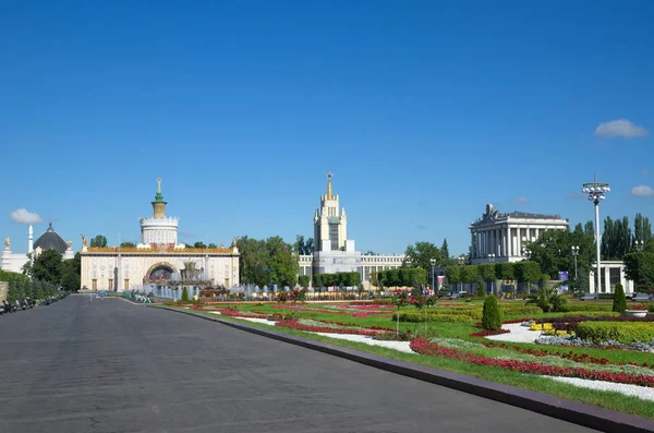 Moskva Rusko Srpna 2018 Paviliony Ukrajina Obilí Optika Vdnh — Stock fotografie