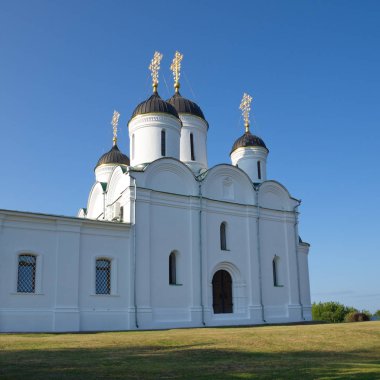 Spaso-Preobrazhensky manastırındaki Transfigürasyon Katedrali, Murom, Vladimir bölgesi, Rusya
