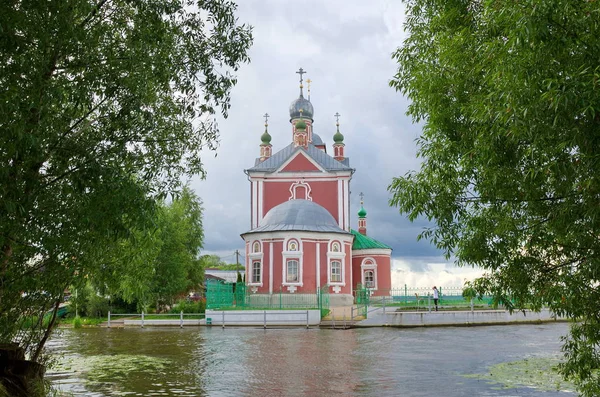 Church Forty Martyrs Sebaste Banks Trubezh River Pereslavl Zalessky Jaroslavl — Stock Photo, Image