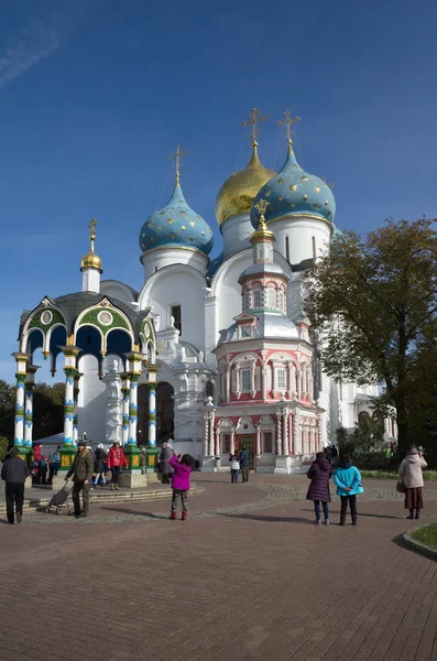 Sergiev Posad Région Moscou Russie Octobre 2018 Sainte Trinité Sergius — Photo