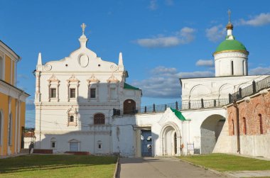 Ryazan, Rusya - 17 Ağustos 2018: Tarihi ve mimari müze rezervi 