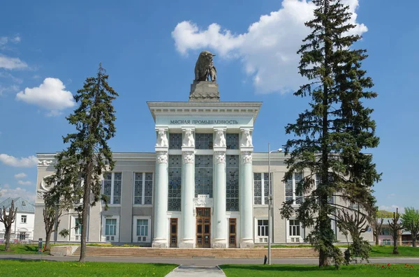 Moskva Ryssland Maj 2019 Pavilion Köttindustrin Vdnh Inbyggd 1954 Arkitekterna — Stockfoto