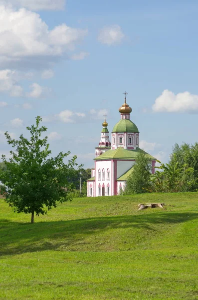 Iglesia Elías Profeta Ivanova Montaña Suzdal Región Vladimir Rusia — Foto de Stock