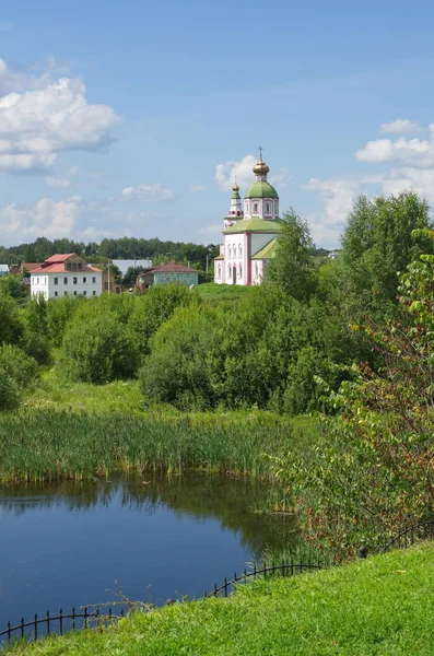 Church of Elijah the Prophet on Ivanova mountain in Suzdal. Vladimir region, Russia