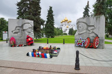 Yaroslavl, Rusya - 25 Temmuz 2019: Anıt 
