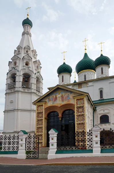 The Church of Elijah the Prophet in Yaroslavl. Golden Ring of Russia