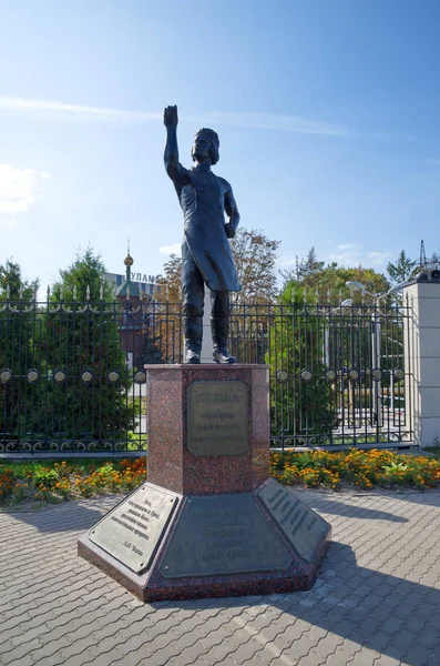 Tula Russia September 2019 Monument Lefty Symbol Skill Tula Workers — Stock Photo, Image