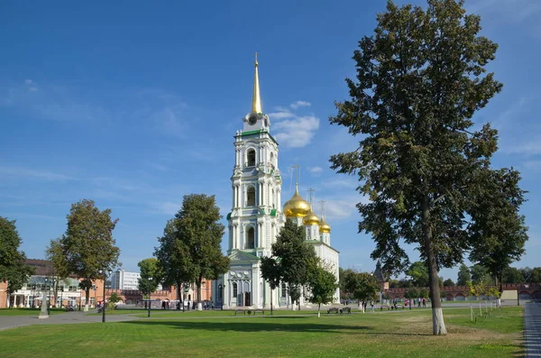 Tula Russland September 2019 Tula Kremlin Blick Auf Die Himmelfahrtskathedrale — Stockfoto