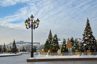 Moskova, Rusya - 9 Ocak 2019: 