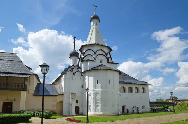 Suzdal Ρωσία Ιουλίου 2019 Μονή Spaso Evfimiev Εκκλησία Της Κοίμησης — Φωτογραφία Αρχείου