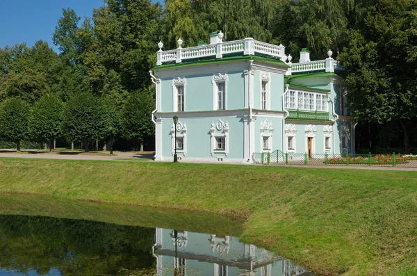 Moscou Rússia Agosto 2019 Vista Verão Casa Italiana Propriedade Kuskovo — Fotografia de Stock