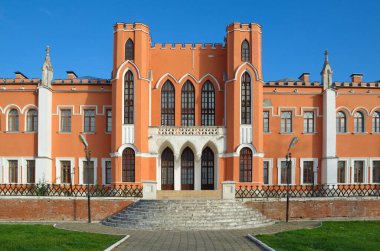 Marfino, Moskova bölgesi, Rusya - 26 Ekim 2017: Marfino Emlak 'taki ana malikane