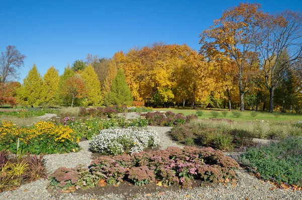 Tsaritsyno Park Sunny Autumn Day Moscow Russia — Stock Photo, Image